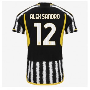 Juventus Alex Sandro #12 Koszulka Podstawowych 2023-24 Krótki Rękaw